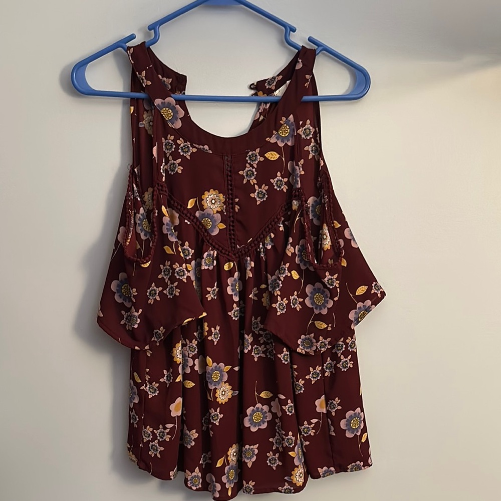 Floral Off Shoulder Top